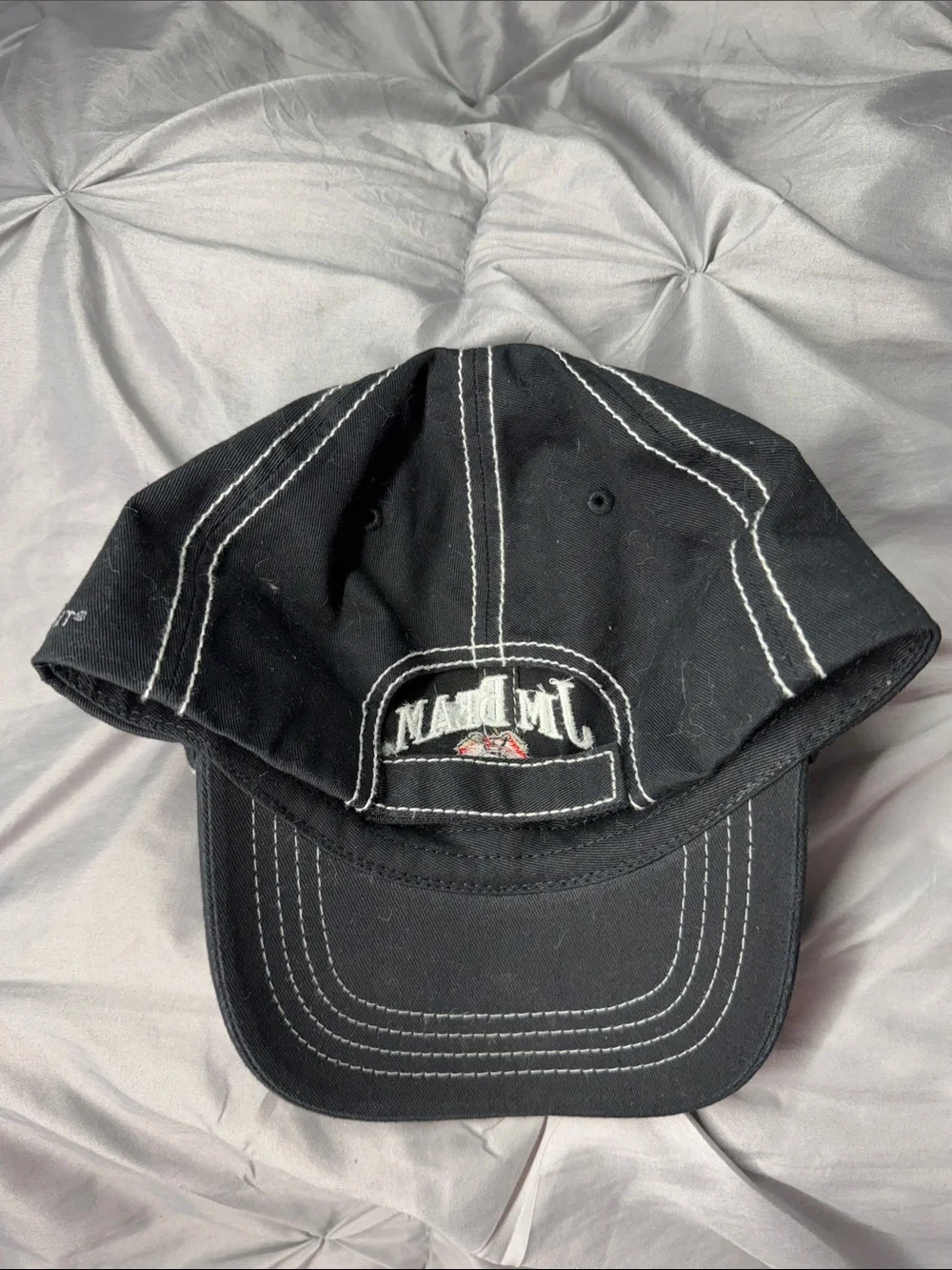 Men's Black Jim Beam Embroidered Baseball Cap - O/S